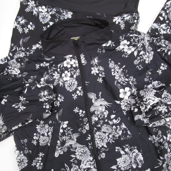 Active Pant Set Jacket Recycled Poly black White - Picture 10 of 14